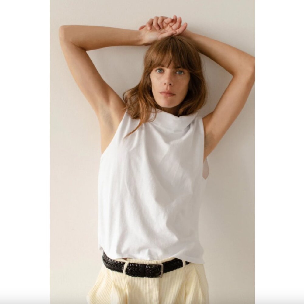 Donni the Jersey Sleeveless Turtleneck